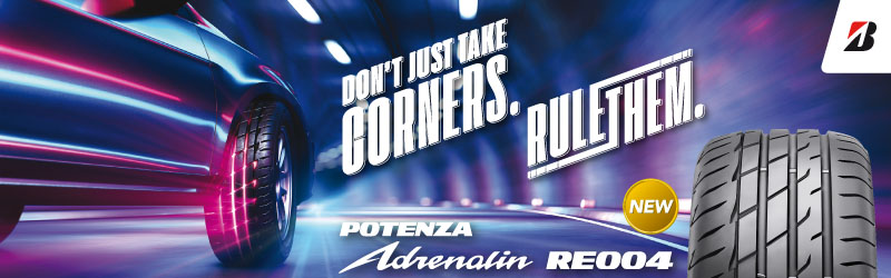 POTENZA Adrebalin RE004 - Don't Just Take Corners. Rule Them.